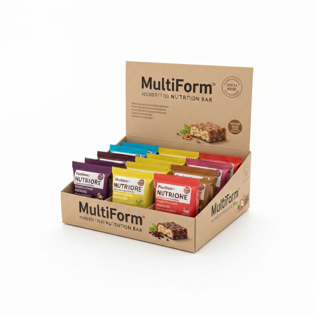 Nutritional bars multi-pack box